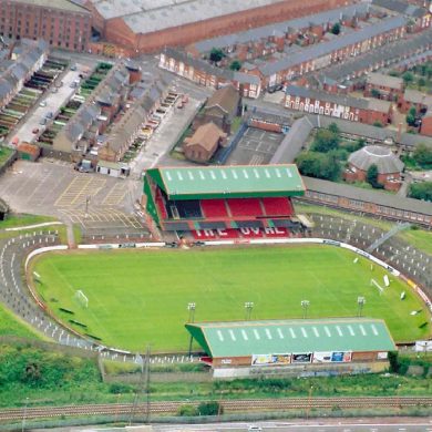 Glentoran's The Oval.