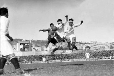 Partit de futbol Club Deportivo Europa Real Madrid (Source: Europeana).