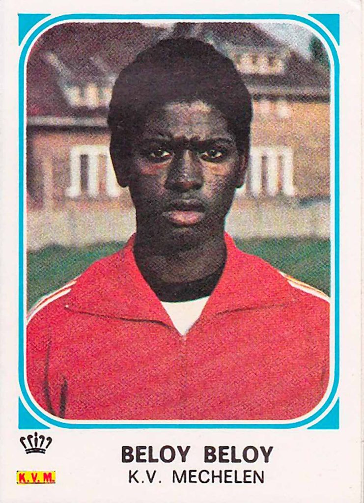 Football collectable card of KV Mechelen (Source: X).
