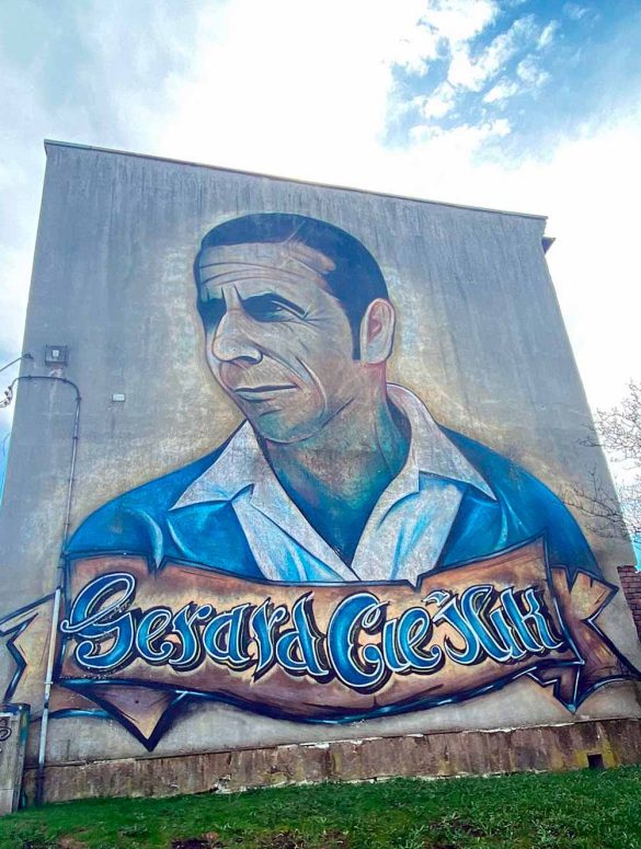 Mural in Chorzow.