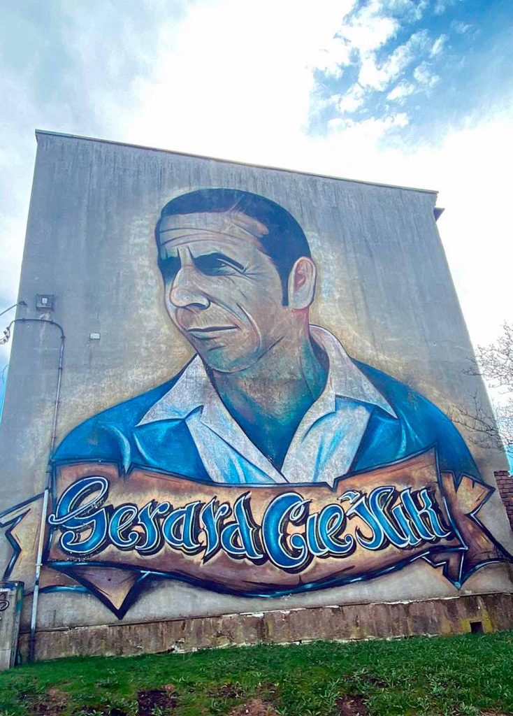 Mural in Chorzow.