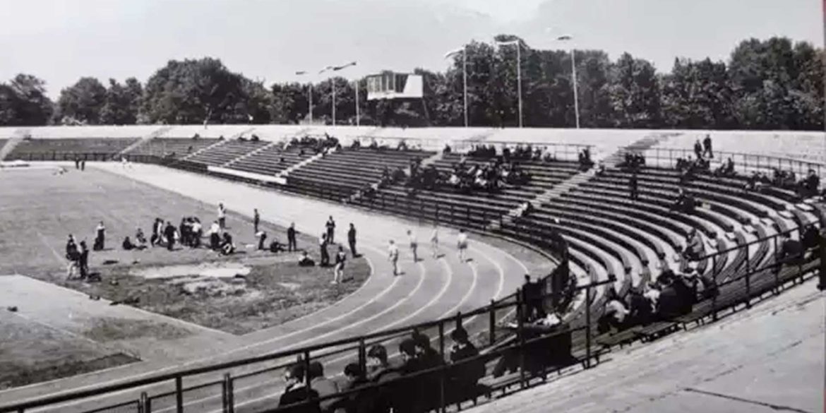 The Stadion of Górnik Zabrze.