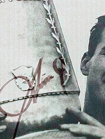 Stanisław Oślizło with the polish cup.