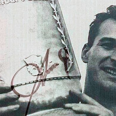 Stanisław Oślizło with the polish cup.