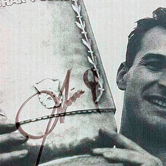 Stanisław Oślizło with the polish cup.