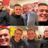 Collage with Arsenal legends.