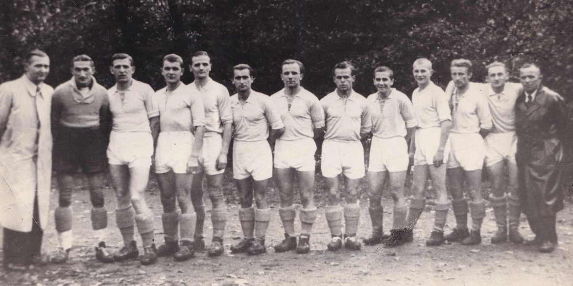 Ruch Chorzów Team in the 30s.