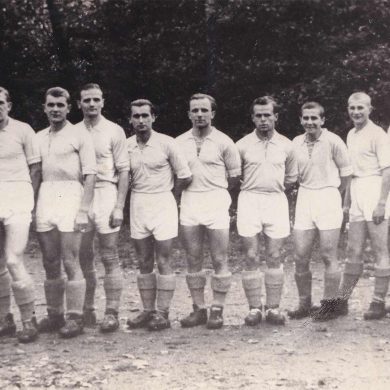 Ruch Chorzów Team in the 30s.