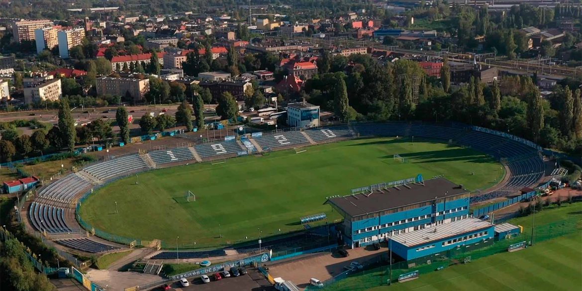 Ruch Stadium.