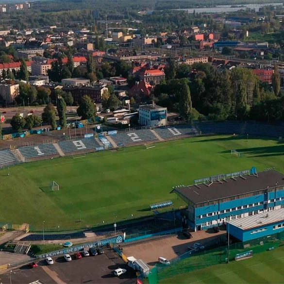 Ruch Stadium.