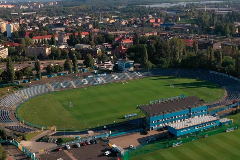 Ruch Stadium.