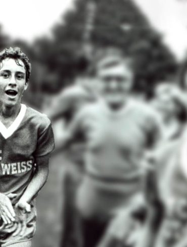 Marcus Urban in Rot-Weiss Erfurt jersey 1985/1986 (Photo: Marcus Urban).