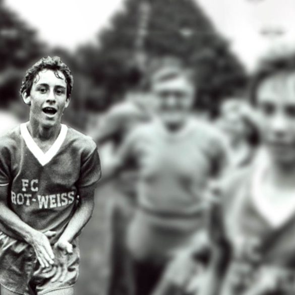 Marcus Urban in Rot-Weiss Erfurt jersey 1985/1986 (Photo: Marcus Urban).