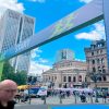 AfD party rally at the central square in Frankfurt (Photo: Felipe Tobar, May 26, 2024).