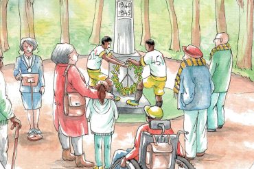 Football remembers (illustrated by Els Thijsse).