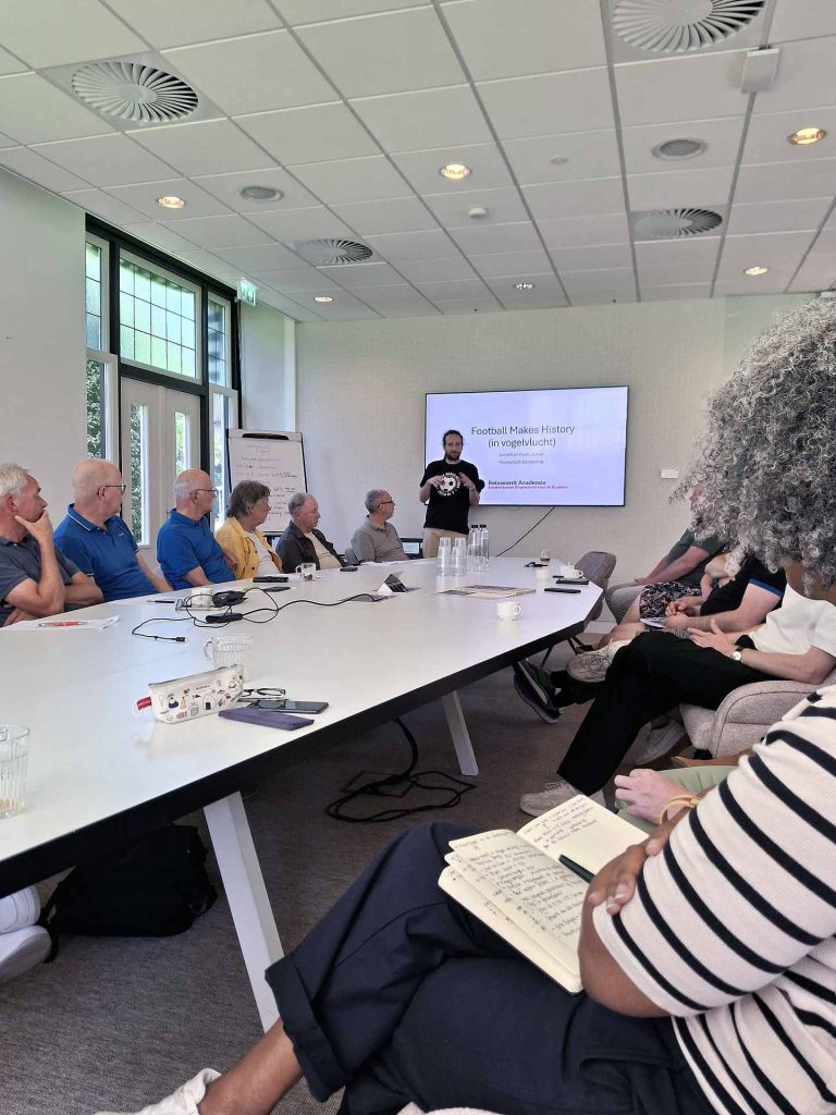 Meeting of Dutch football club heritage professionals and volunteers (Zeist, 20 june 2025).