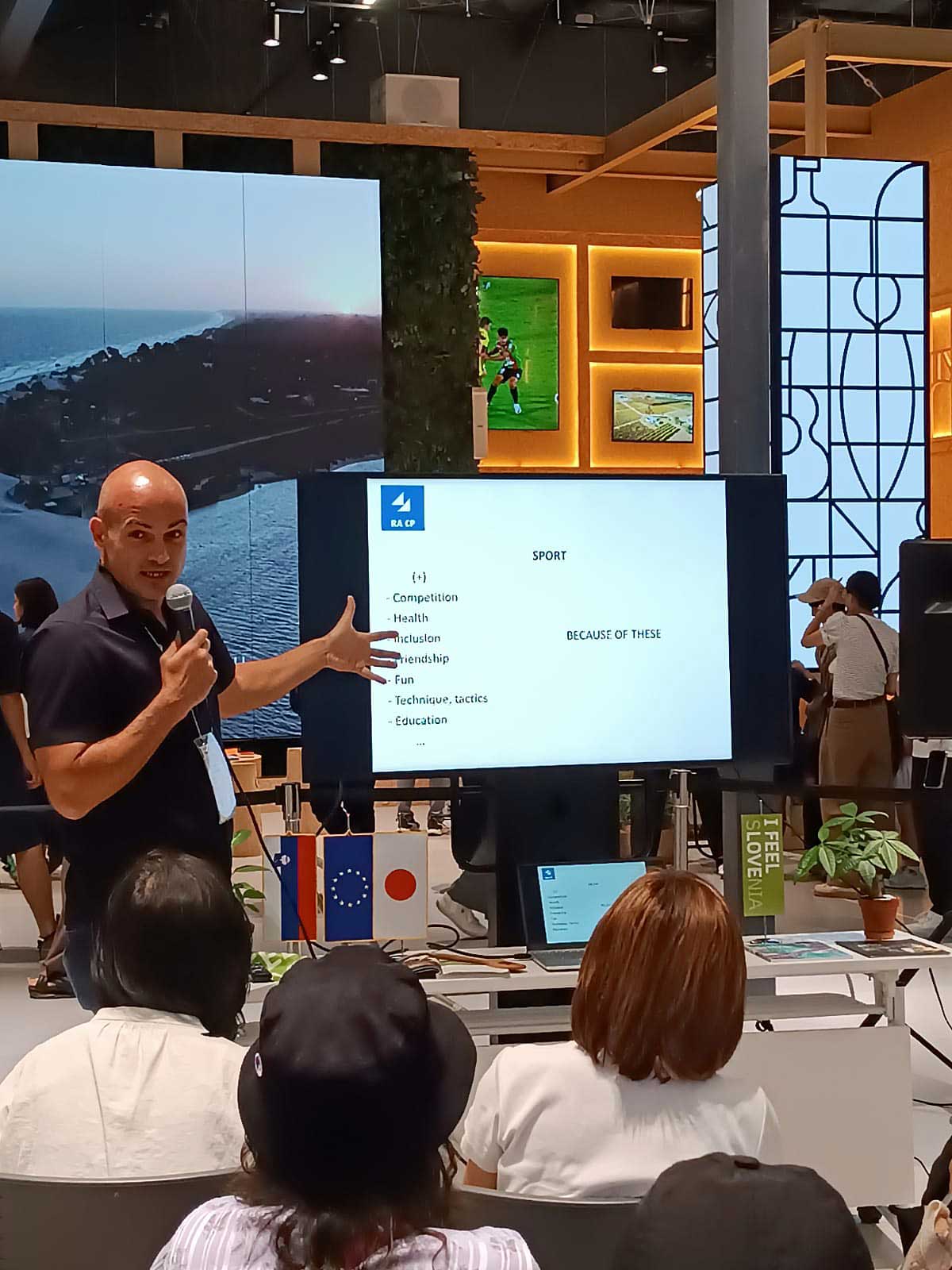 The project STS presented at EXPO 2025 in Osaka on 23.09.2025.