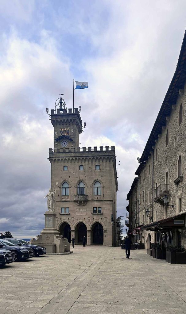 Central Square in the City of San Marino.
