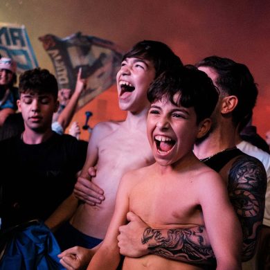 Celebration of Napoli Winning Serie A (Photo: Alessandro Scarano).